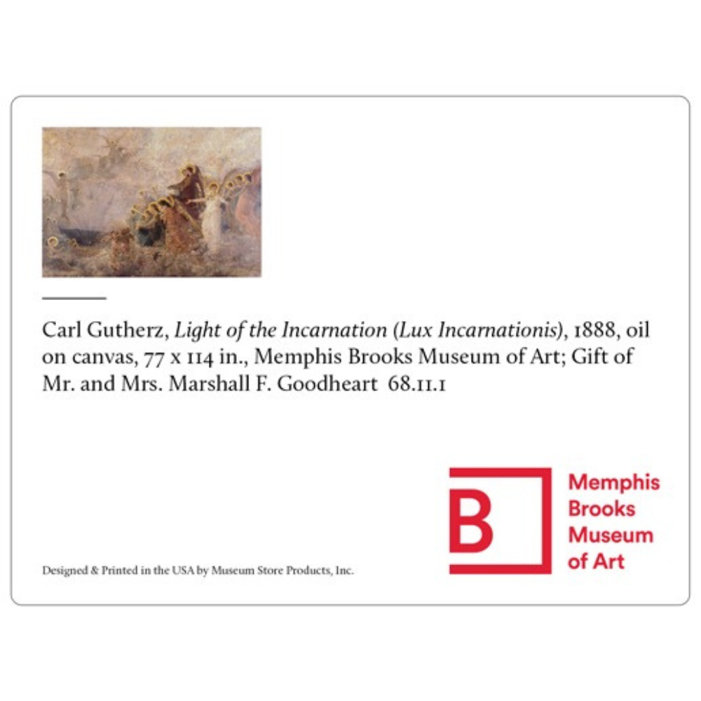 Carl Gutherz “Light of the Incarnation” 8x10 Matte Print