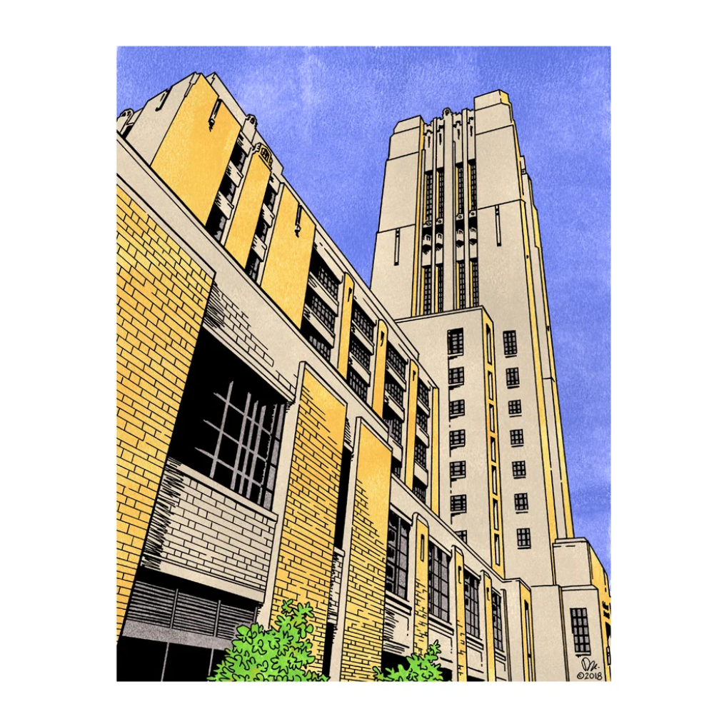 C Crosstown Print - Smeary Soapbox Print
