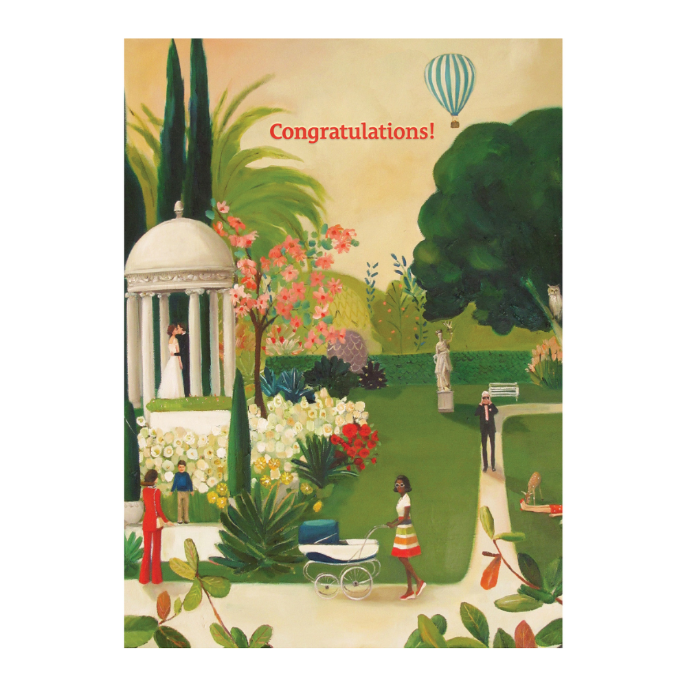 Congratulations in Park Hester & Cook Card