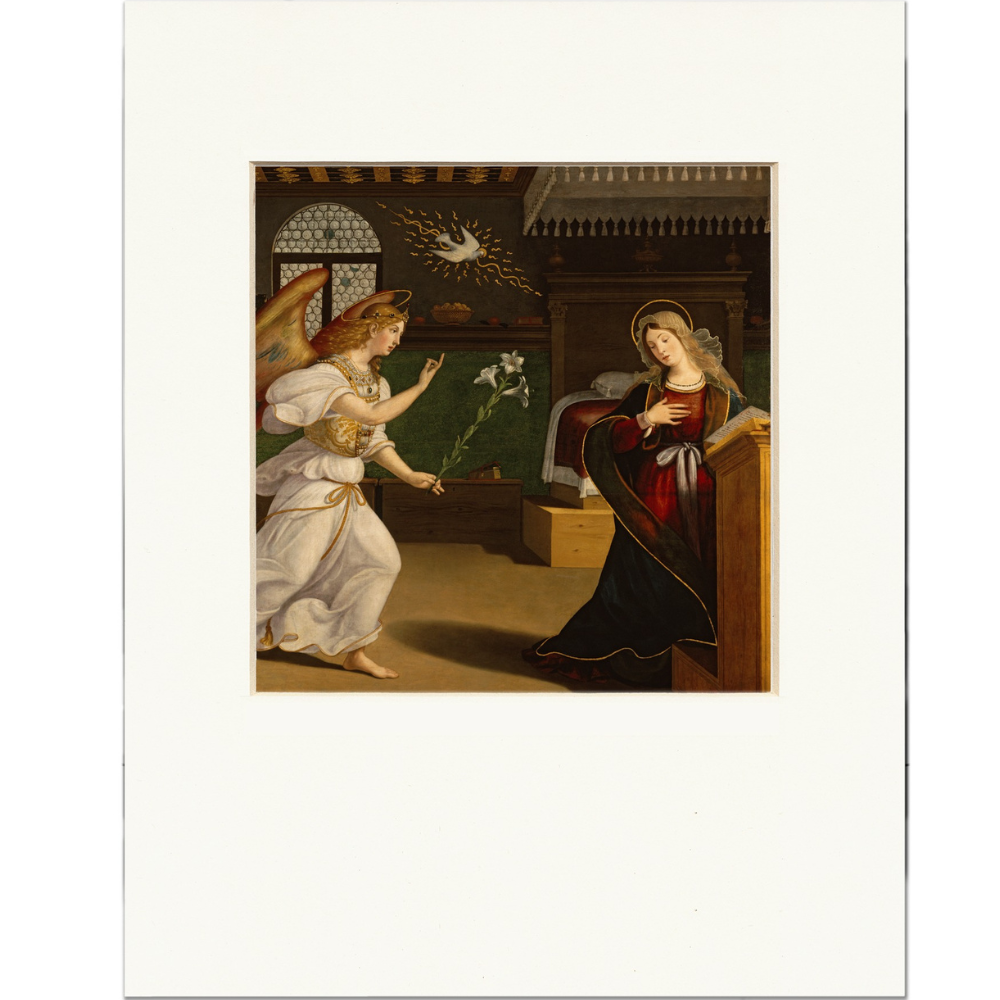 Andrea Previtali “The Annunciation” 11x14 Matte Print