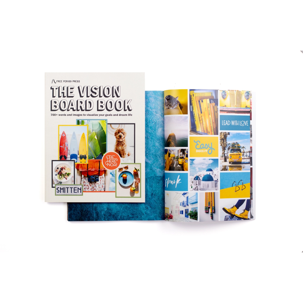 The Vision Board Book: 700+ Words & Images